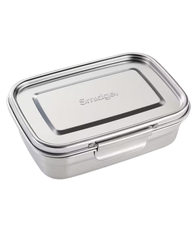 Stainless Steel Lunch Box with Divider, 1L